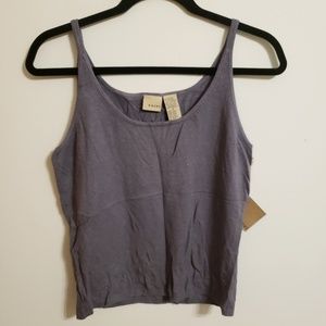 Easel Rayon/Nylon Knit Sparkly Tank...M